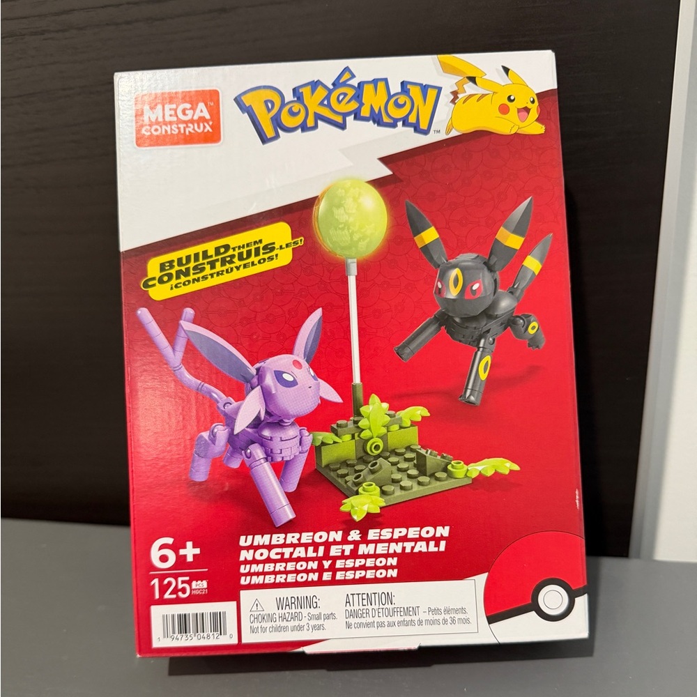 Mega Construx Pokemon Umbreon & Espeon Building Blocks